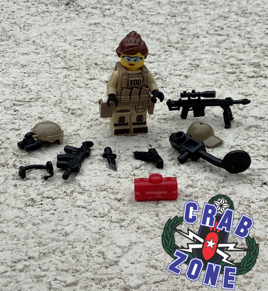 Battle Brick: EOD Female in Kit – Crab Zone, LLC