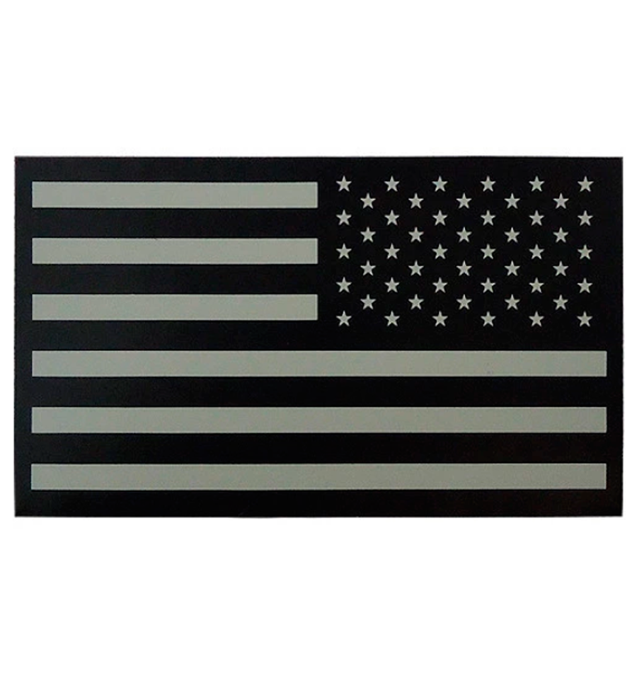 U.S. American reverse Flag Patch w/ IR