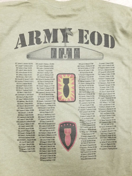 T-Shirt Army Memorial – Crab Zone, LLC