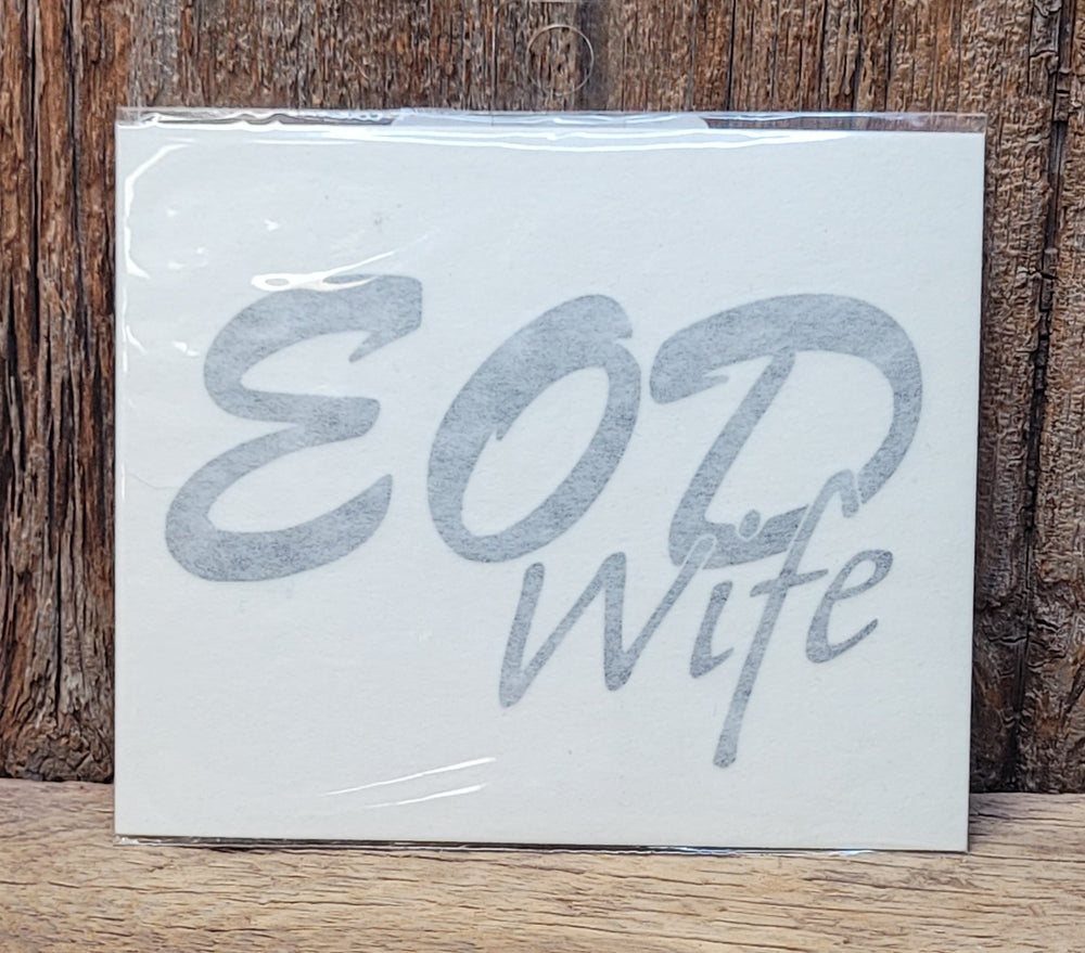 EOD Mom/Dad/Wife/Husband Square Decals