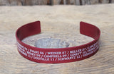 Air Force OIF/OEF Memorial Bracelet