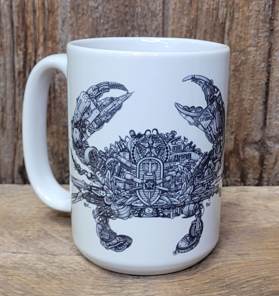 DS Crab Mug  Crab Zone, LLC