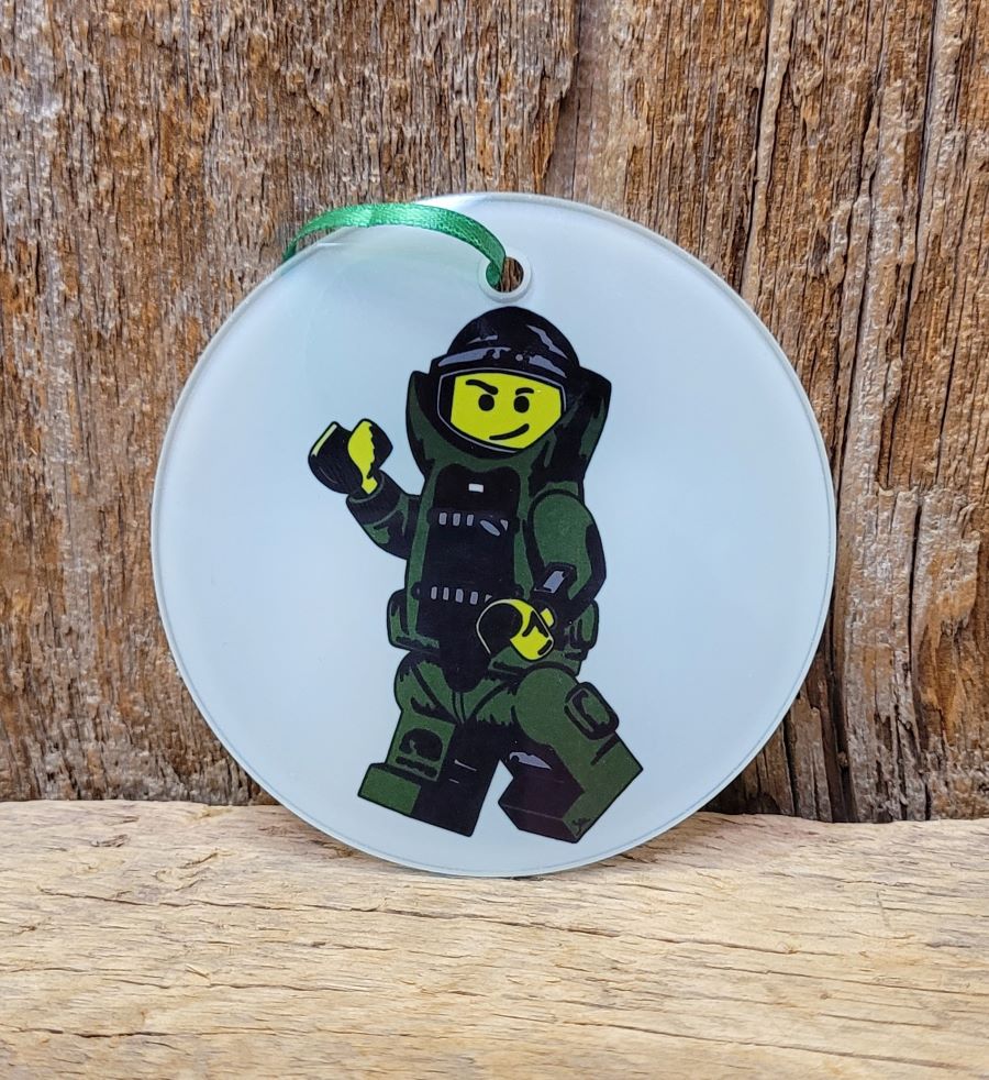Bomb Suit Guy Mini-figure Ornament
