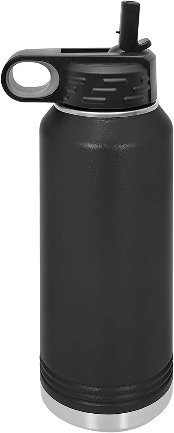 EODMC Supporter 32 oz Black Water Bottle