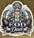EOD Dad Sticker