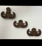 Magnet EOD Walnut or Maple Wood Badges