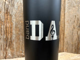 Ruckel Ram Band Mom/Dad Fundraising Skinny Tumbler, 22oz