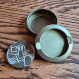 Smokeless Pouch Container