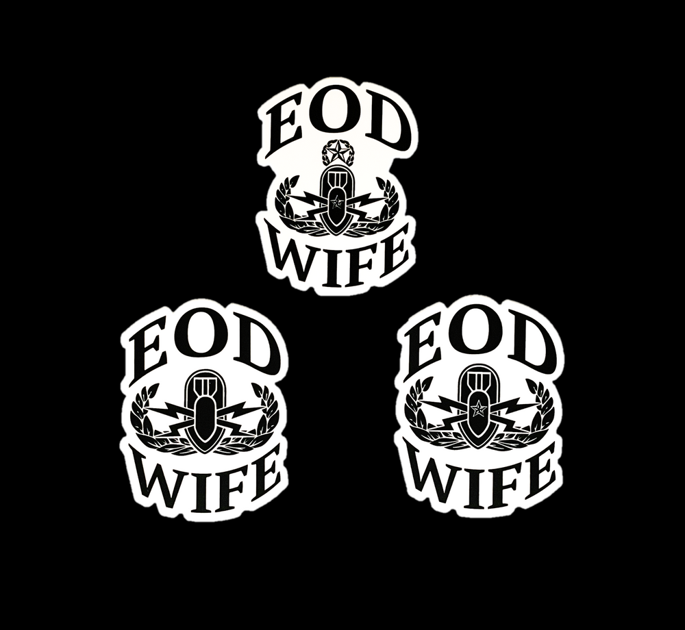 EODStuff Wife Badge Sticker