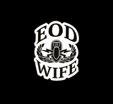 EOD Wife Badge Sticker