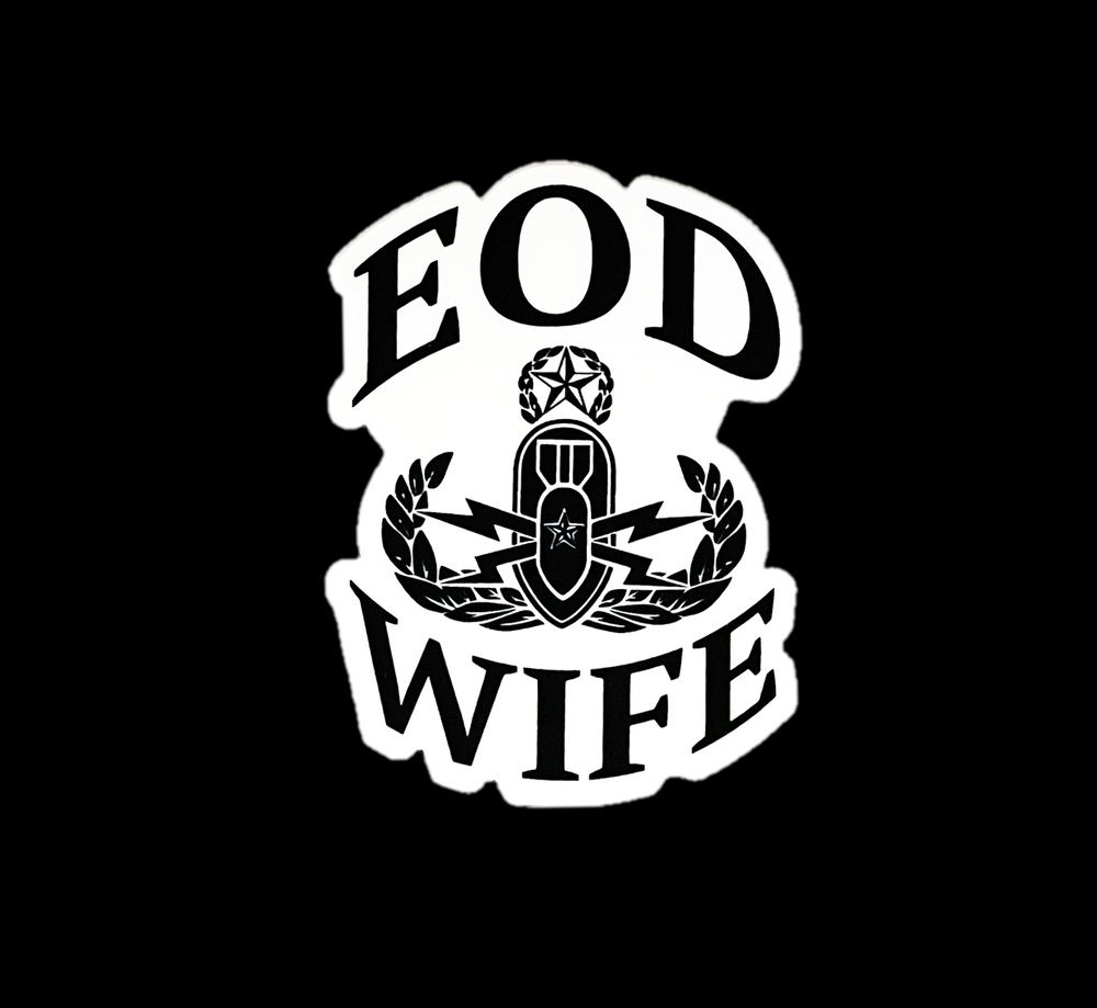 EODStuff Wife Badge Sticker
