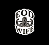 EOD Wife Badge Sticker