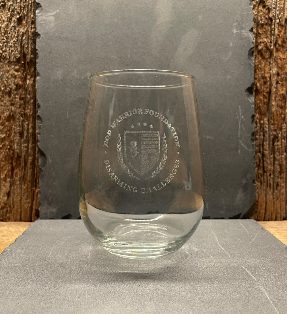 EODWF Stemless Wine Glass