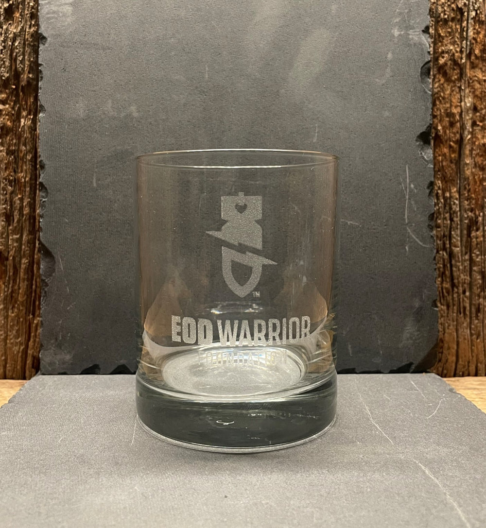 EODWF Vertical Logo Old-Fashioned Glass