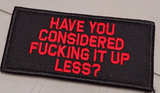Morale Patches