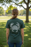 DS Crab Tee Shirt (Forest Green)