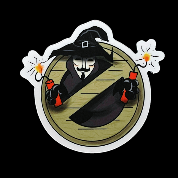 Guy Fawkes - Anthony Calloway Design – Crab Zone, LLC