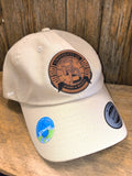 UBB Adjustable and FlexFit Hats with Leather Patch