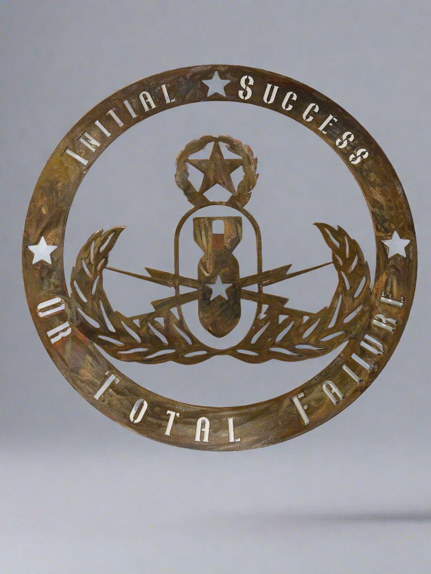 ISOTF Wreath Metal Art