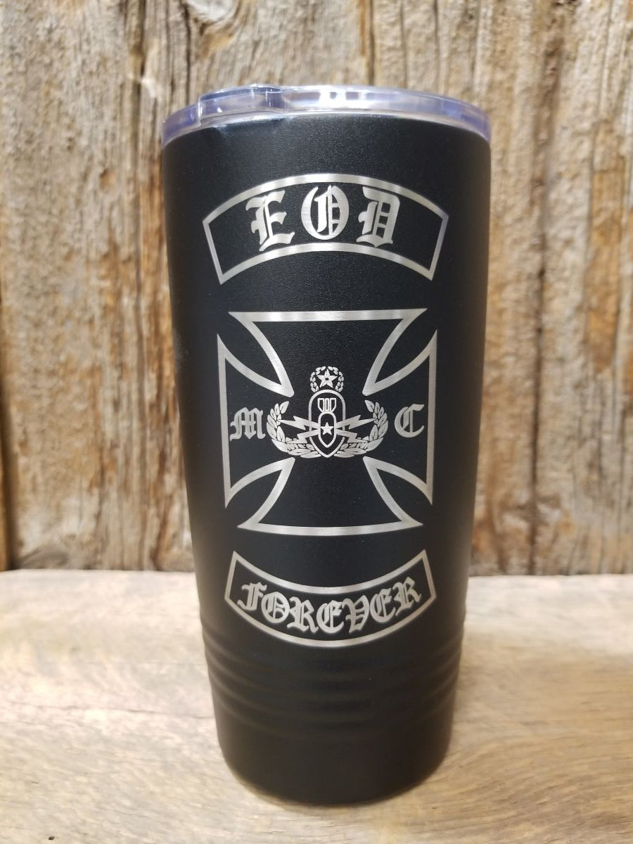 EODMC 20 oz  Members Black Tumbler