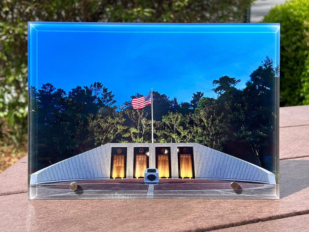 EOD Memorial Glass Print