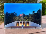 EOD Memorial Glass Print