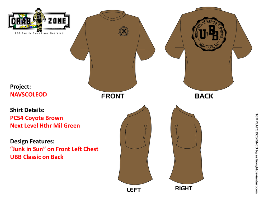 NAVSCOLEOD/UBB Classic Tee