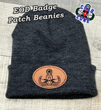 Crab Badge Patch Beanie