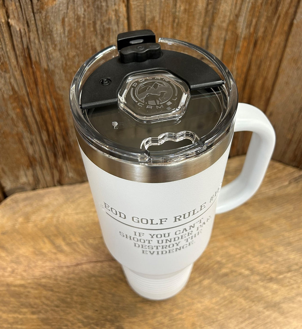 Golf Rule, 40oz Traveler Mug