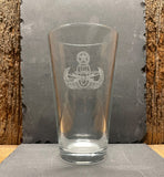 Pint/Mixer, 2 sided, ISOTF Master Badge