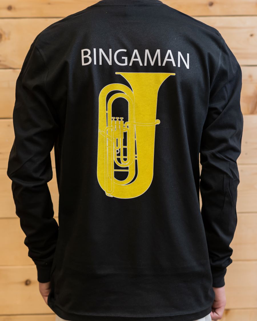Ruckel Ram Band Cotton/Poly Long Sleeve Fundraising Shirt
