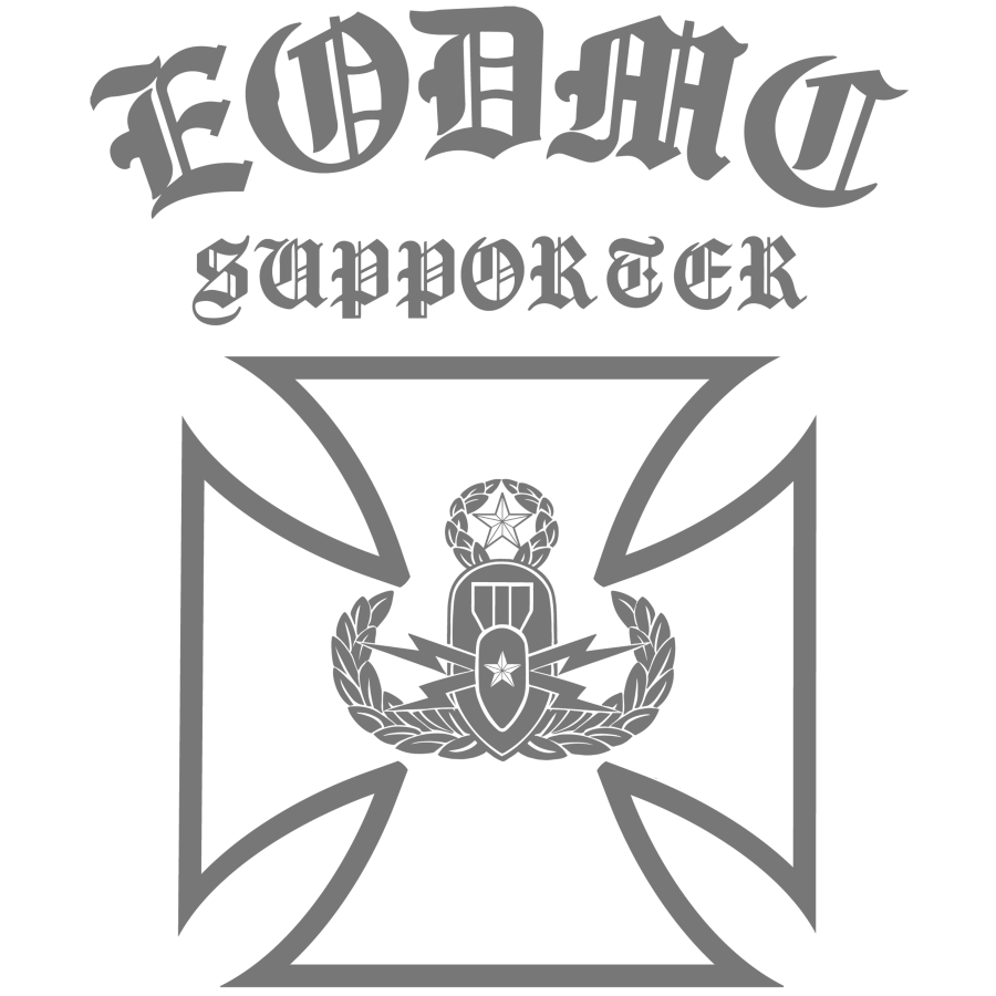 EODMC Supporters Zip Up Hoodie – Crab Zone, LLC