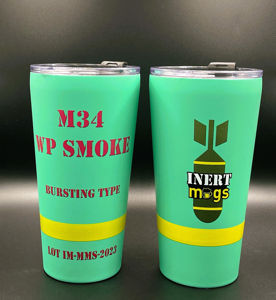 WP Smoke Grenade Tumbler, 14oz