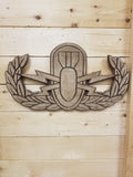 Wooden EOD Badges