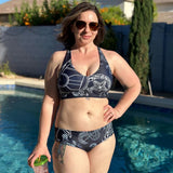 Bomb Flag Reversible 2-Piece Bikini Swimsuit