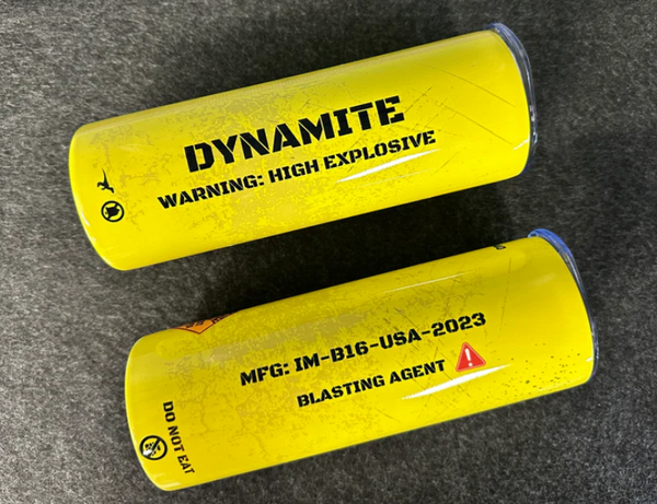 Dynamite Tumbler, 20oz – Crab Zone, LLC