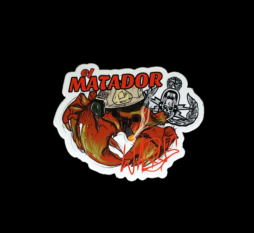 el Matador Crab - Anthony Calloway Design
