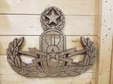 Wooden EOD Badges