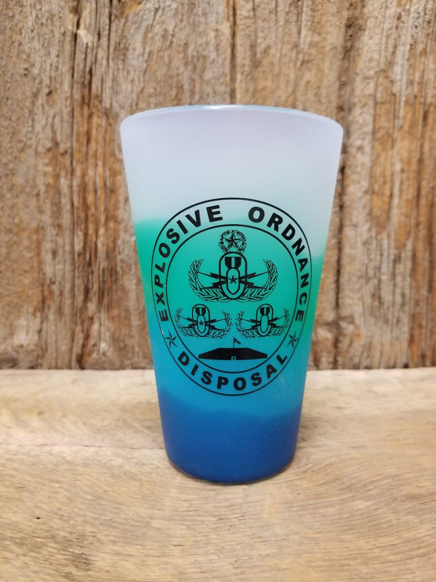 EOD Tri-Badge Silicone 16 oz Tumbler