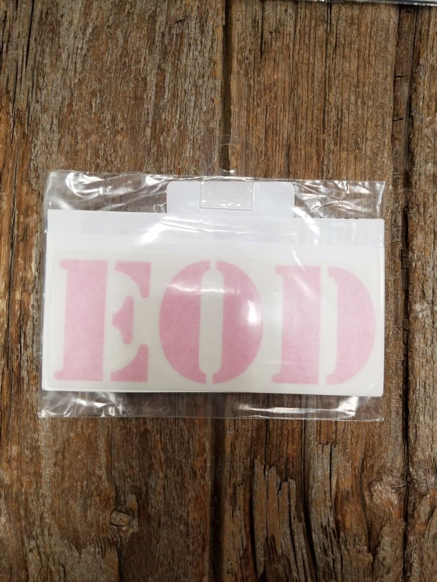 EOD Decal