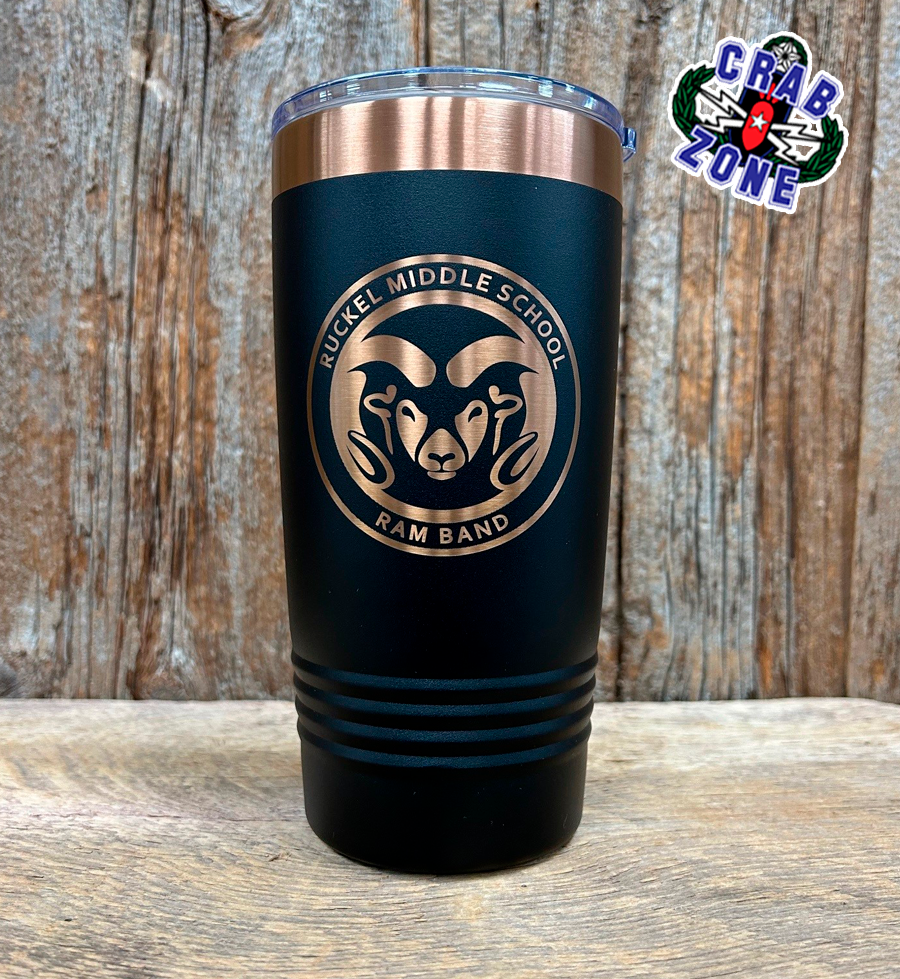 Ruckel Ram Band Mom/Dad Fundraising Tumbler, 20oz