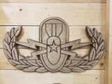 Wooden EOD Badges