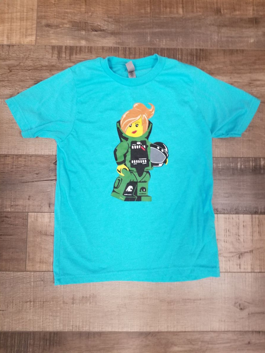 Youth Bomb Suit Girl Tee
