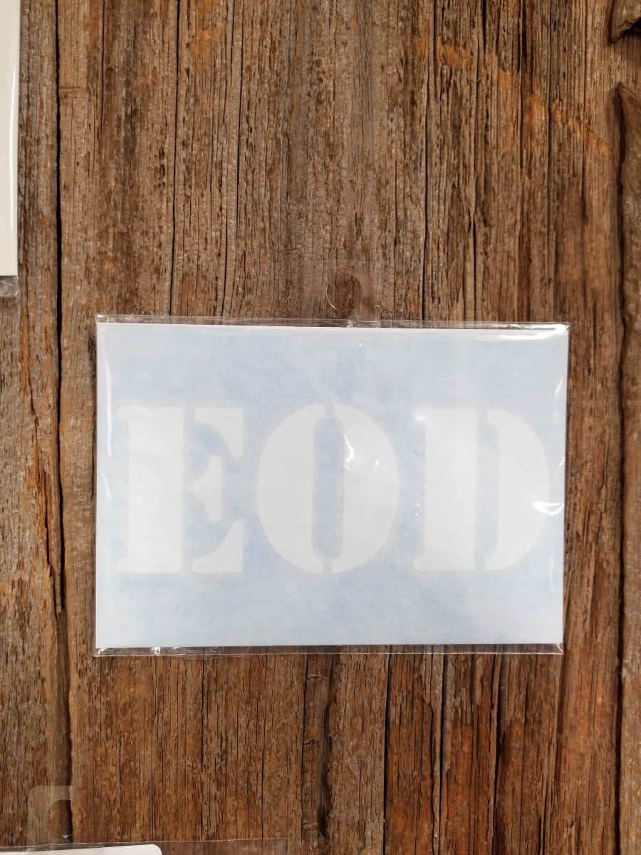 EOD Decal