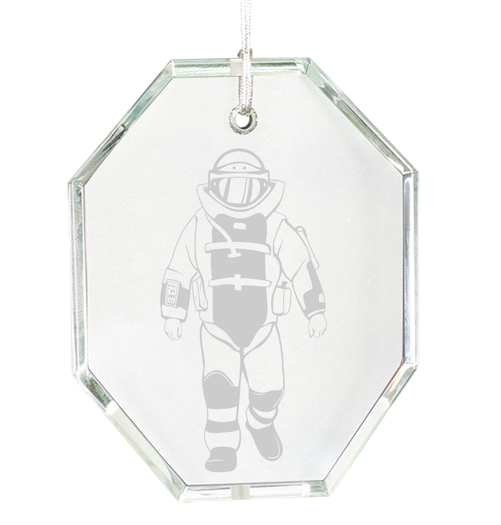 Sand Carved Bombsuit Ornament