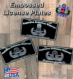 EOD License Plates