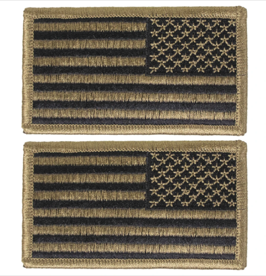 U.S. American reverse Flag, Army OCP