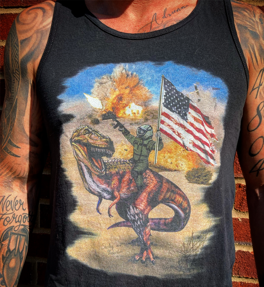 Jurassic-stan Mens Tank