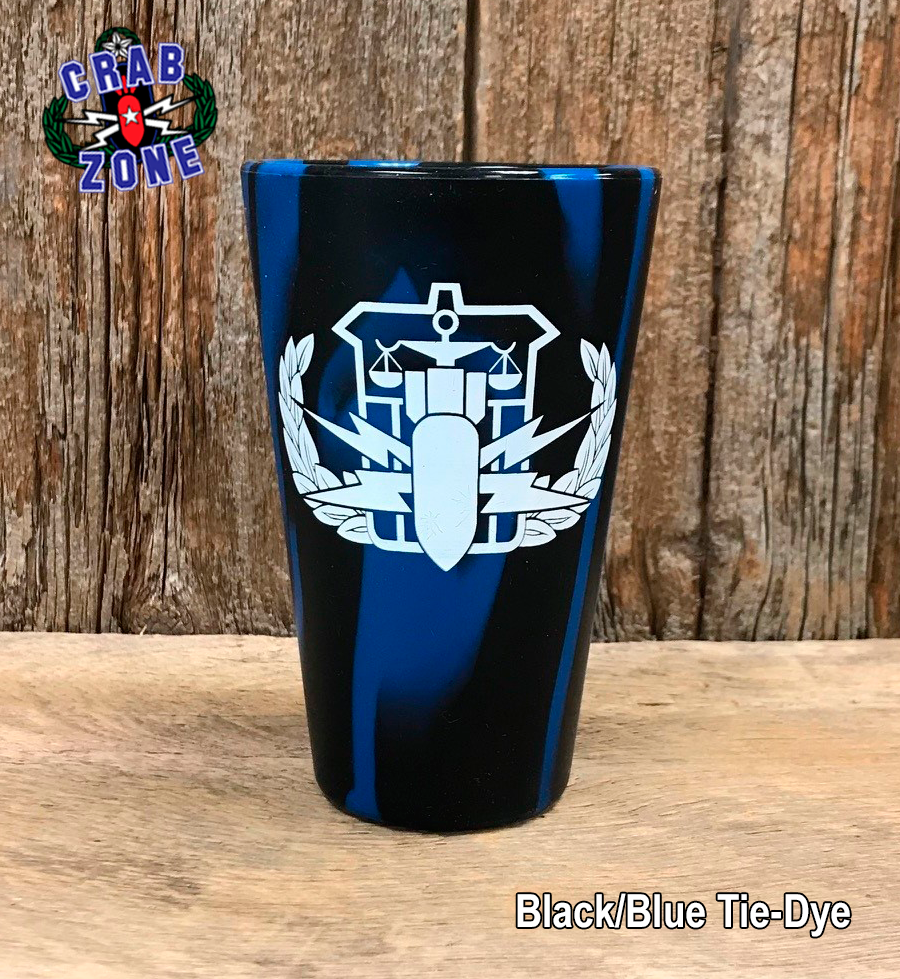 HDT Badge Silicone 16 oz. Tumbler – Crab Zone, LLC