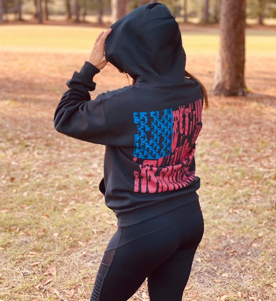 Black Bomb Flag Hoodie